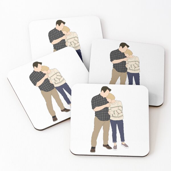 Item preview, Minimalist Faceless Couple Hugging designed and sold by Carolina Ghelfi.