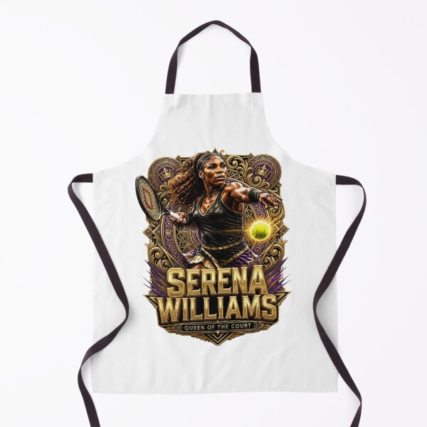 Item preview, Serena Williams – Queen of the Court | Luxury Championship Tennis Legend Digital Art designed and sold by tareankush.