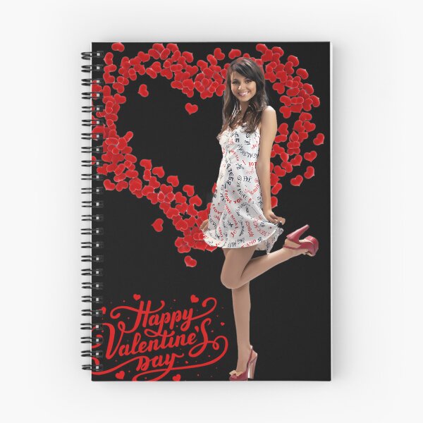 Item preview, Happy Valentines Day Hearts And Red Dress designed and sold by Carolina Ghelfi.