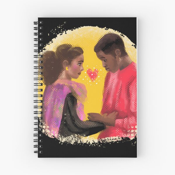 Item preview, Textured Art Romantic Couple In Warm Sunlight designed and sold by Carolina Ghelfi.