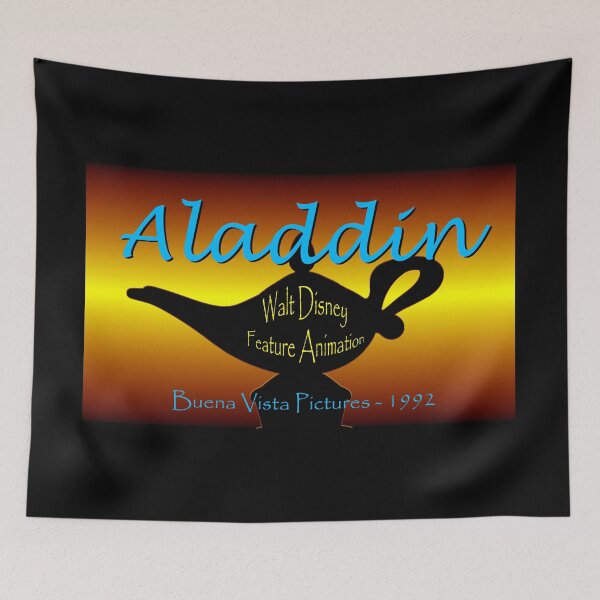 Item preview, Alladin 1992 Retro Movie Poster  designed and sold by Dlt1981.