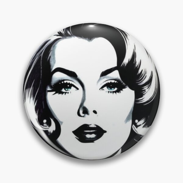 Artikelvorschau, Art - 1960s Pop Art Portrait, Iconic American Aesthetic entworfen und verkauft von Beat-It.