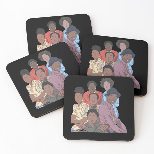 Item preview, Faceless Large Group Portrait African American Family designed and sold by Carolina Ghelfi.