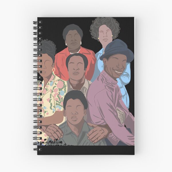 Item preview, Faceless Large Group Portrait African American Family designed and sold by Carolina Ghelfi.