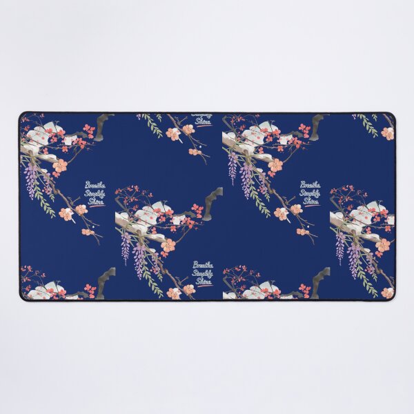 Item preview, Watercolor Floral Mindfulness Art – Breathe Simplify Shine Quote designed and sold by EdgeSphere.