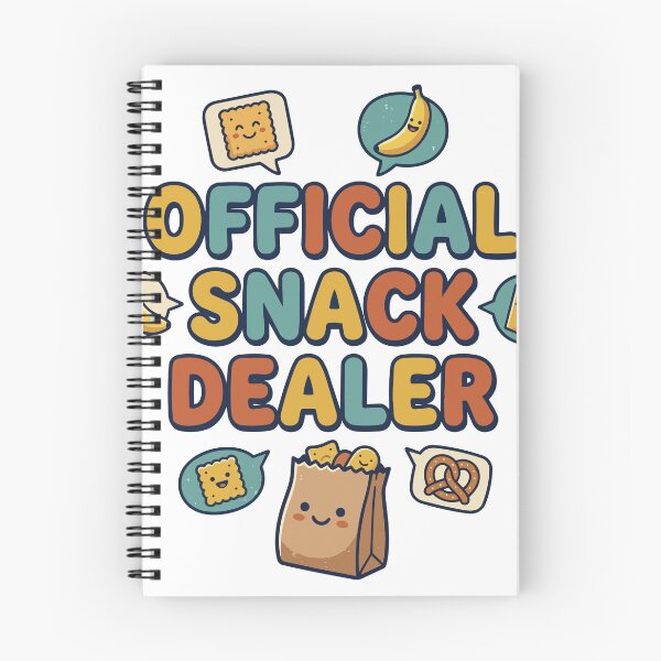 Artikelvorschau, Offizielles Snack-Händler-T-Shirt entworfen und verkauft von Toddler Life Club.