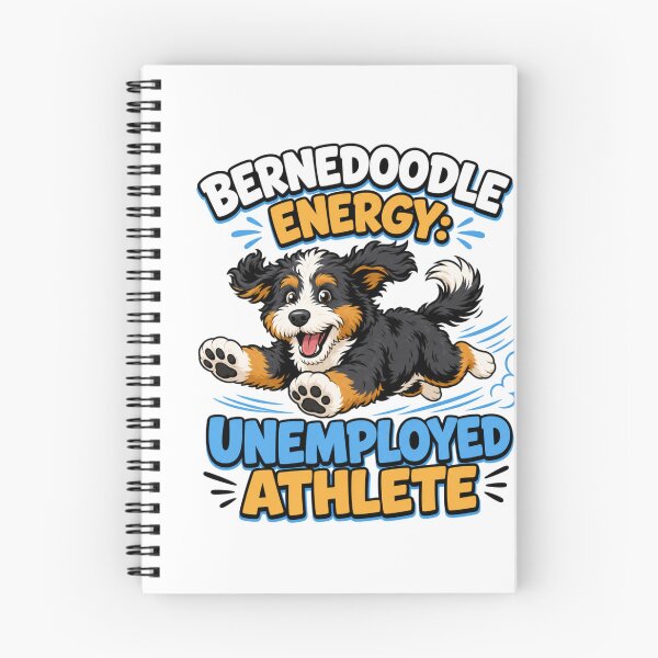 Item preview, bernedoodle club - bernedoodle mom - bernedoodle dad - retro dog shirt - vintage varsity dog designed and sold by JansenGS.