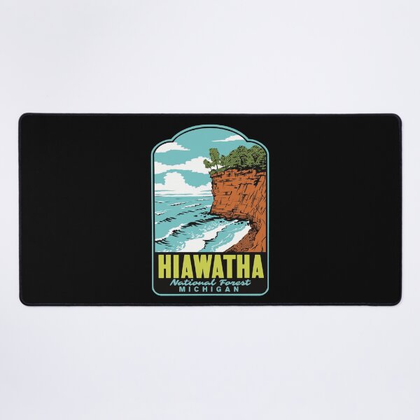 Item preview, Hiawatha National Forest Michigan Retro designed and sold by HalpinDesign.