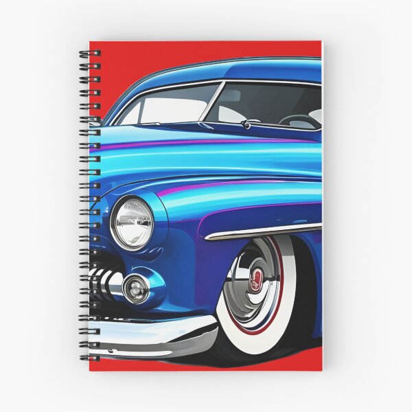 Item preview, Retro Blue 1951 Mercury Lead Sled Custom Hot Rod designed and sold by rgagliardi2017.