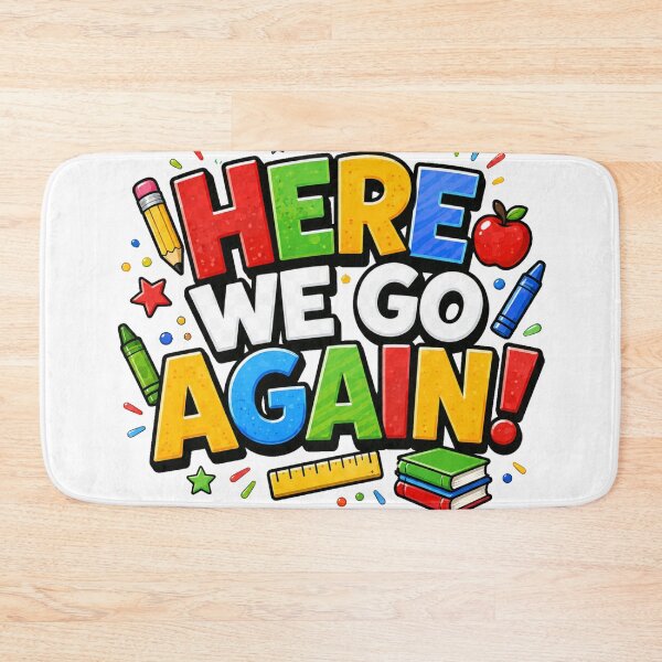 Item preview, HERE WE GO AGAIN! designed and sold by Brejko.