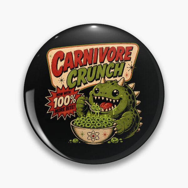 Item preview, Carnivore Crunch Cereal Label designed and sold by agearb.