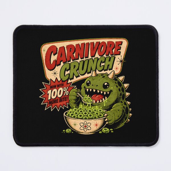 Item preview, Carnivore Crunch Cereal Label designed and sold by agearb.