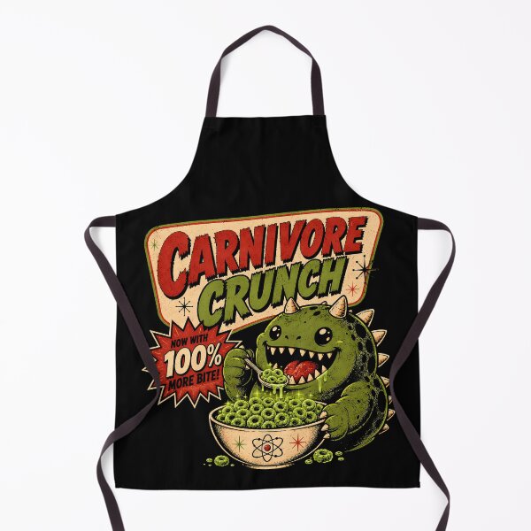 Item preview, Carnivore Crunch Cereal Label designed and sold by agearb.