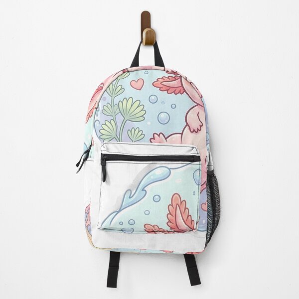 Item preview, Cute Pink Axolotl Floating Underwater Sticker designed and sold by GrzywaM.