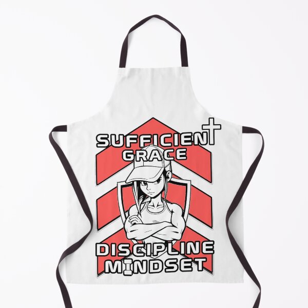 Item preview, Sufficient Grace Discipline Mindset - Christian Gym designed and sold by Bezuiden.