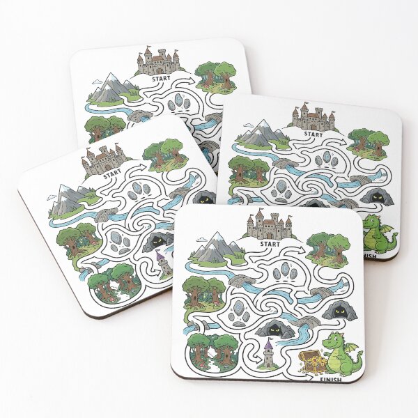 Item preview, Dragon Treasure Map designed and sold by Toddler Life Club.