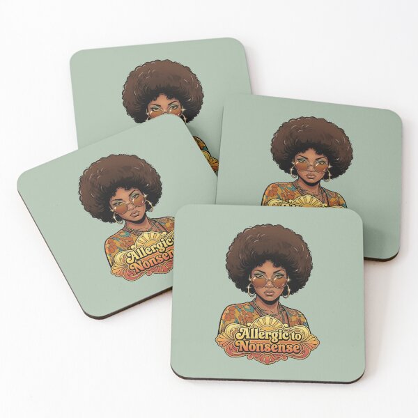 Item preview, Allergic to Nonsense designed and sold by Vintage Sass Society.