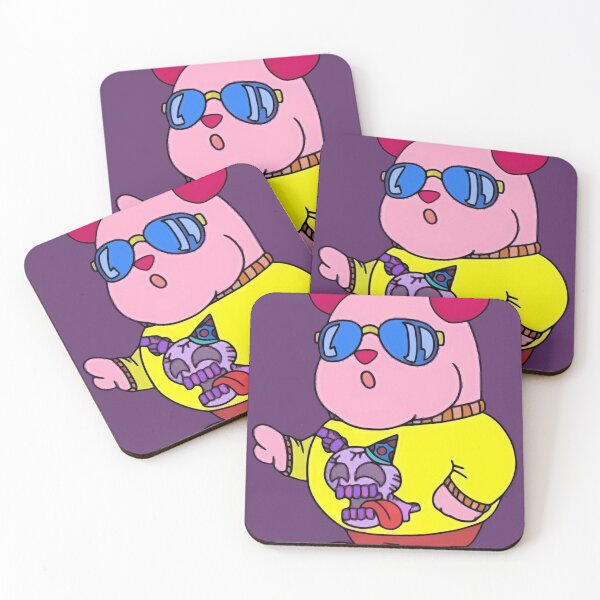 Item preview, Cool Pink Bear designed and sold by WhimsyCreature.