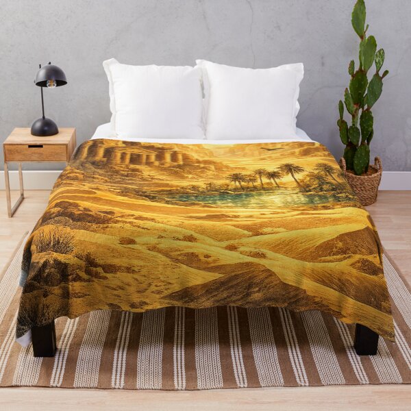Item preview, Ancient Temple Ruins: Desert Oasis Classical Architecture Golden Hour designed and sold by irfanshikh.