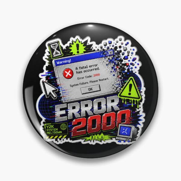Item preview, Error 2000 – Y2K System Meltdown  designed and sold by Sketchlegacy.