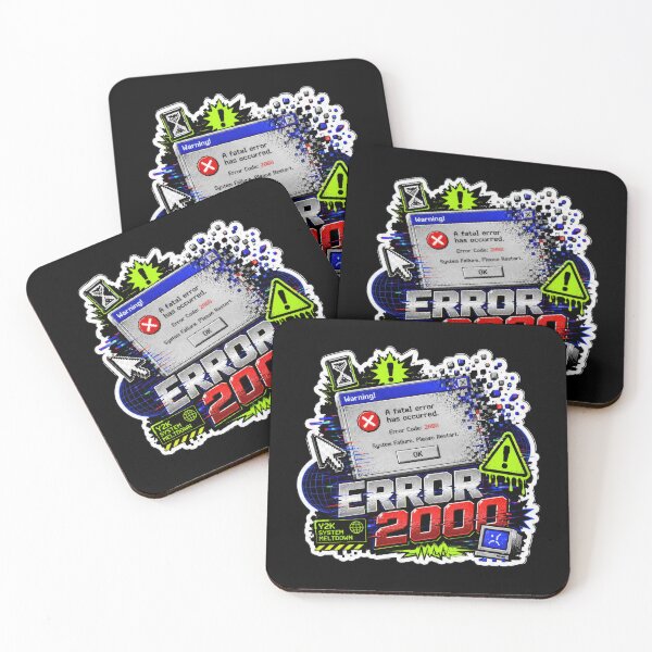Item preview, Error 2000 – Y2K System Meltdown  designed and sold by Sketchlegacy.