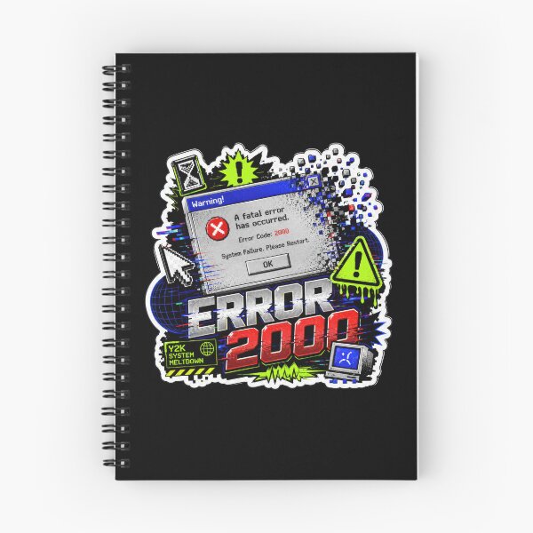 Item preview, Error 2000 – Y2K System Meltdown  designed and sold by Sketchlegacy.