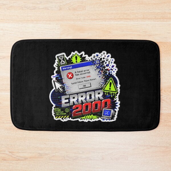 Item preview, Error 2000 – Y2K System Meltdown  designed and sold by Sketchlegacy.