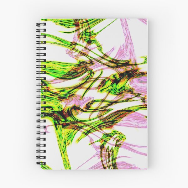 Item preview, Green and Pink Swirl — Abstract Marbled Line Art designed and sold by BuckaBaby.