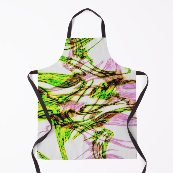 Item preview, Green and Pink Swirl — Abstract Marbled Line Art designed and sold by BuckaBaby.