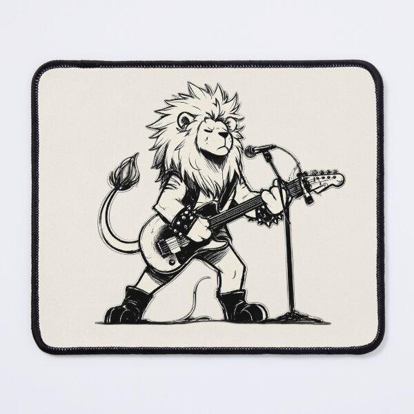 Item preview, Untamed Melody Lion designed and sold by Safe Haven Pets.