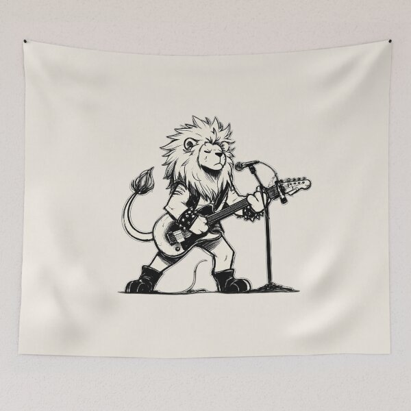Item preview, Untamed Melody Lion designed and sold by Safe Haven Pets.