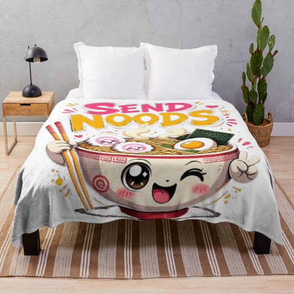 Item preview, Send Noods Funny Ramen Bowl Kawaii Anime Food Pun designed and sold by Ankushpc.