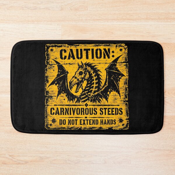 Item preview, Carnivorous Steed Notice designed and sold by agearb.