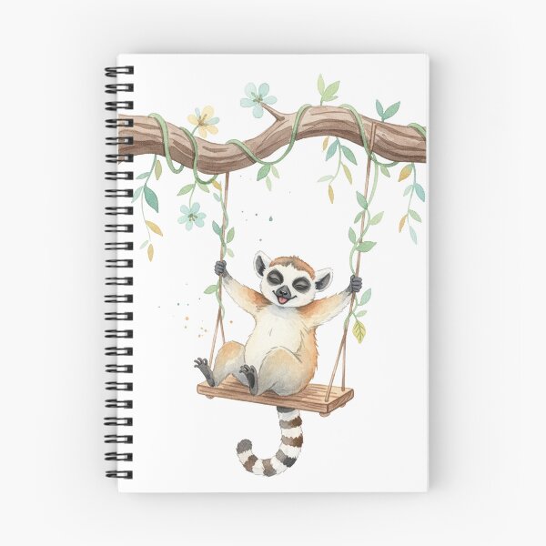 Item preview, Lemur on a swing designed and sold by Motivburg.