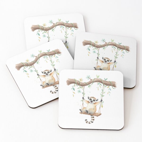 Item preview, Lemur on a swing designed and sold by Motivburg.