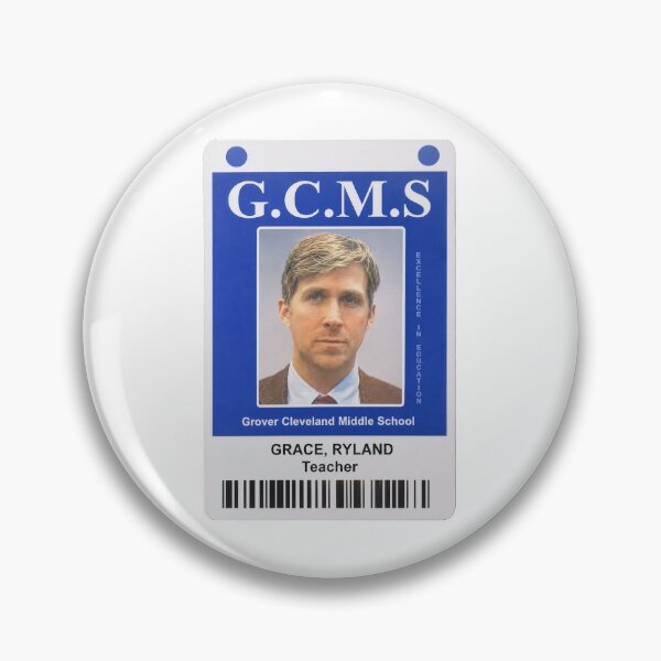 Item preview, G.C.M.S Grover Cleveland Middle School Teacher Ryland Grace Badge designed and sold by hesjustken.