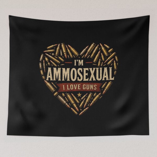 Item preview, I’m Ammosexual Vintage Ammo Heart designed and sold by Marblaes00.