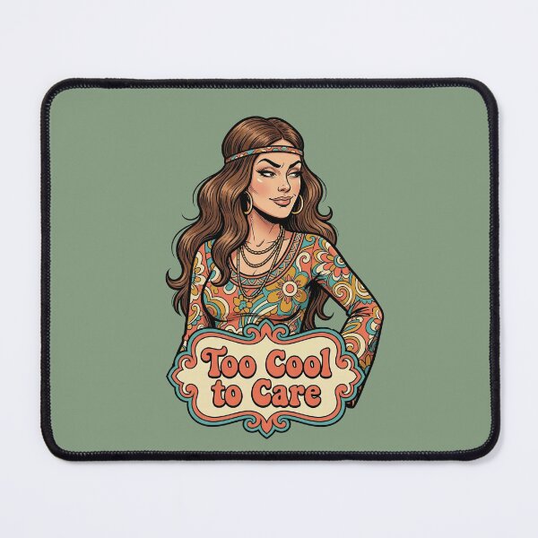 Item preview, Too Cool to Care designed and sold by Vintage Sass Society.