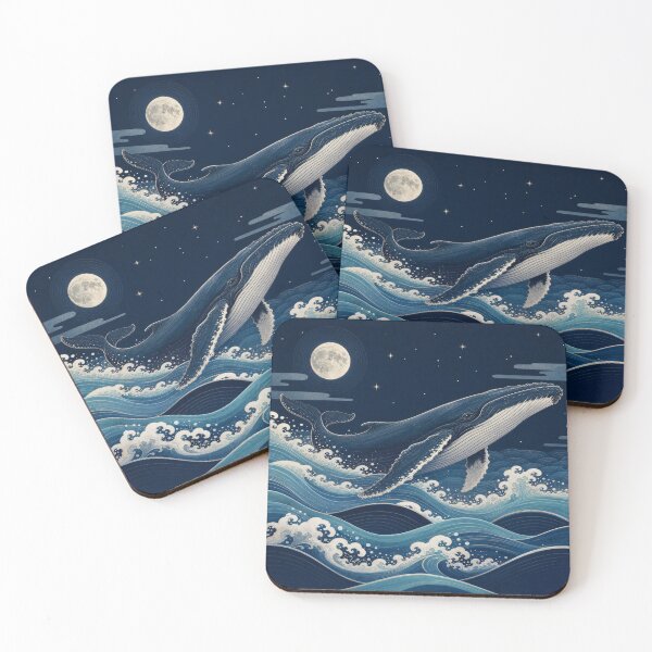 Item preview, Ocean Giant | Majestic Humpback Whale Ocean Waves Graphic T-Shirt designed and sold by rushaib.