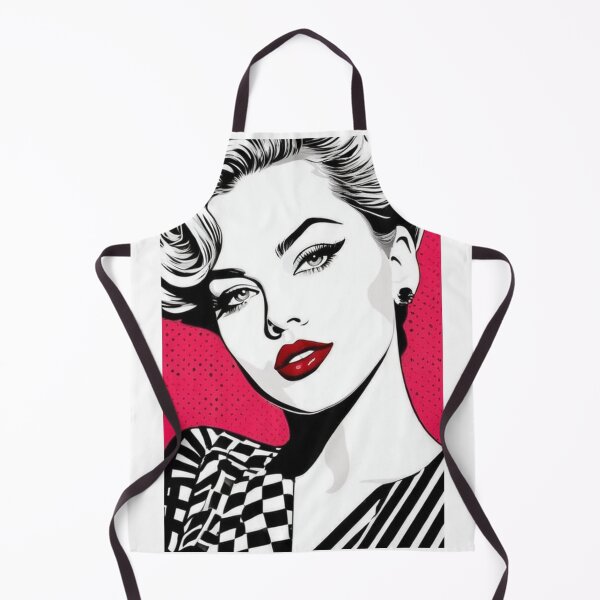 Artikelvorschau, Art - 1960s Pop Art Style, Graphic Female Portrait entworfen und verkauft von Beat-It.