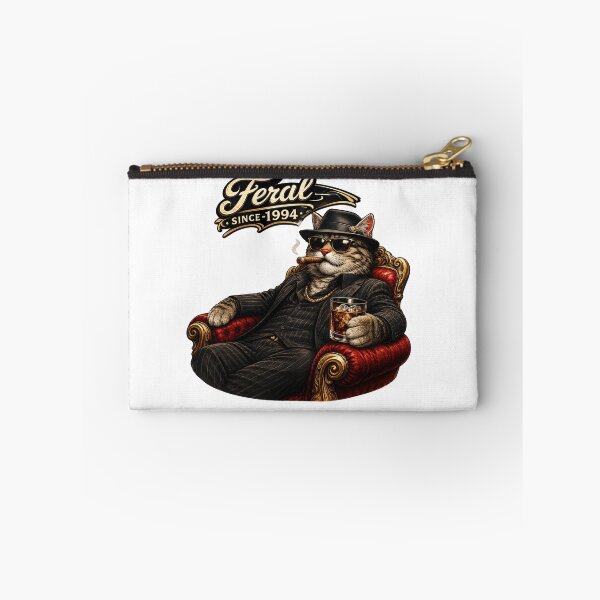 Item preview, Mafia Cat Feral Since 1994 Funny  | Cool Vintage Cat Lover T-Shirt designed and sold by HectorStore11.