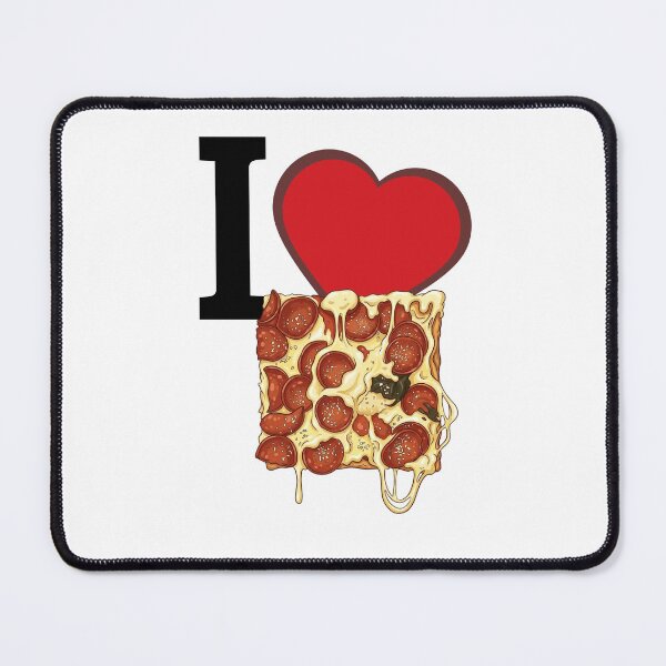 Item preview, "I Heart Pizza" Graphic Design designed and sold by Bluebird Crafted Tee.