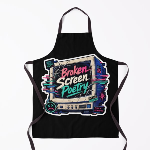 Item preview, Broken Screen Poetry – Retro CRT Glitch designed and sold by Sketchlegacy.