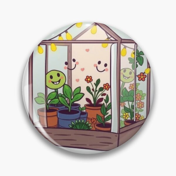 Item preview, Plant GreenHouse Design Sticker designed and sold by surbhiArt.