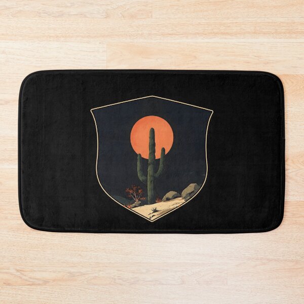 Item preview, saguaro cactus at sunset designed and sold by FrontierCosmic.