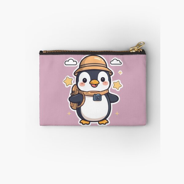 Item preview, Cute Penguin Backpacker Sticker | Kawaii Travel Penguin Adventure Gift designed and sold by Stylestickers55.