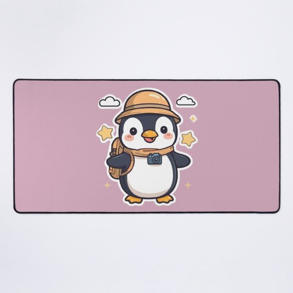Item preview, Cute Penguin Backpacker Sticker | Kawaii Travel Penguin Adventure Gift designed and sold by Stylestickers55.
