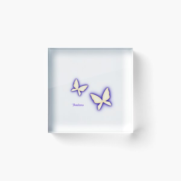Item preview, Magical Glowing Butterflies Blue - Ethereal Dream designed and sold by Theselinara.