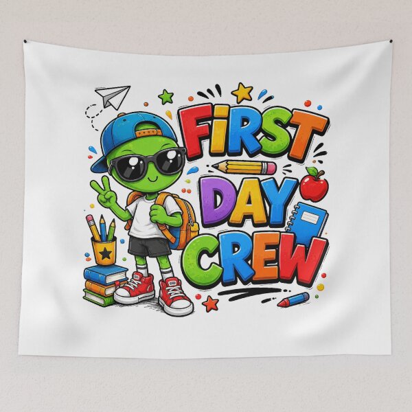 Item preview, FIRST DAY CREW designed and sold by Brejko.