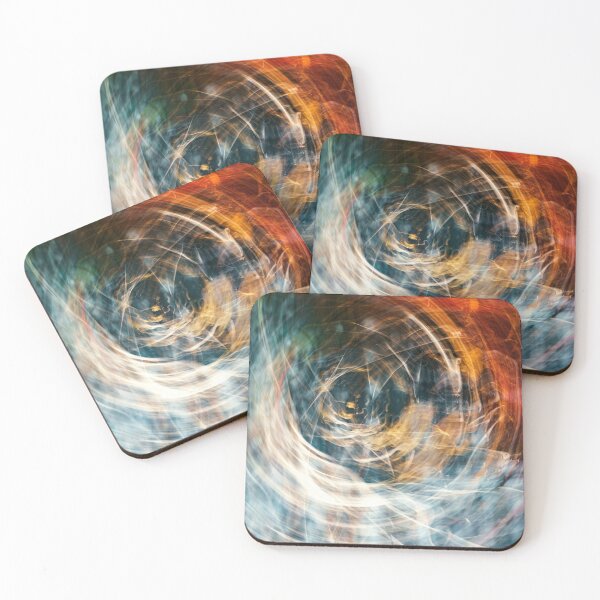 Item preview, Cosmic Vortex — Abstract Swirling Light Portal Art designed and sold by BuckaBaby.